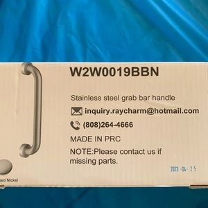 Stainless Steel Grab Bar Handle